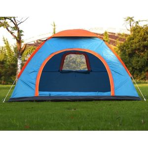 Quality 3 to 4 Person Economy Single Layer Camping Tent with One Door(HT6052) for sale