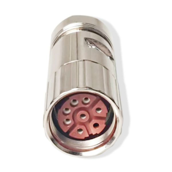 Siemens encoder M23 Servo Power 8 Pin Connector 6FX2003-0CG10 Industrial Connector With Threaded Head