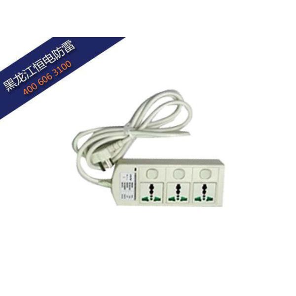 Residential 275V Lightning Protection Plug , 6 Way Power Strip Protection