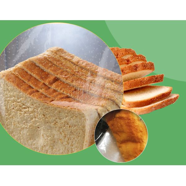 Plastic Breathable Perforated Plastic Bread Bags Wicketed Food Packaging Bag