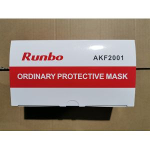 Quality Fluid Resistant High BFE/PFE Disposable Non Woven Face Mask for sale