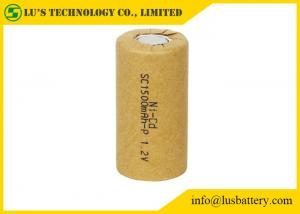 Quality NI-CD 1.2 V 1500mah Nickel Cadmium Battery Cylindrical Battery Pack for sale