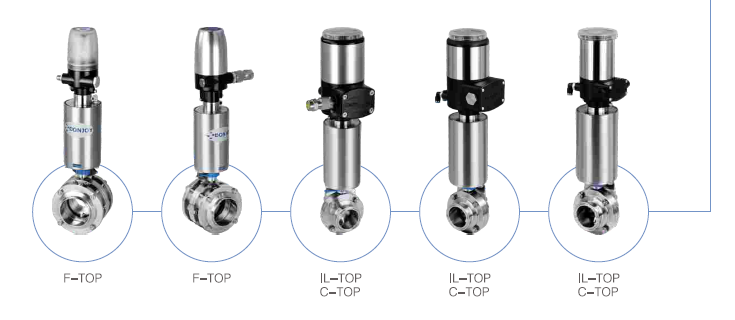 Donjoy Butterfly Valve Actuator And Control Head And Positioner