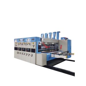 Quality High Speed Carton Box Making Machine Flexo Printing Slotting Machine for sale