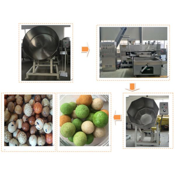 Economic Peanut Coating Machine for Wasabi Japanese Bean