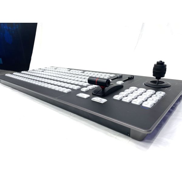 PTZ Input 4M/E TYST Switch Panel Keyboard VMIX Control Panel 4ME Real Time Live Slow Motion Playback Systems