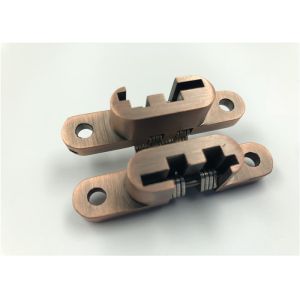 Long Lifespan SOSS Invisible Hinges 208 With Casting Zinc Alloy Body