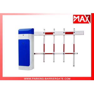 Quality Access Control Intelligent Barrier Gate , Two Fence Boom and Barriers for sale