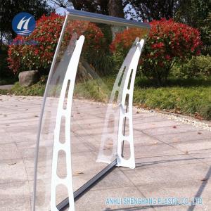Quality DIY Metal Frame Poly Carbonate Canopy Weather Resistant 1.4m Width For Window for sale