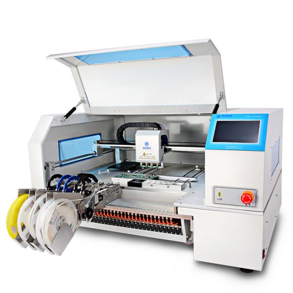 CHMT530P4 SMT Production Line With Pnp Machine Solder Paste Printer T962A Reflow Oven