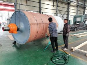 Quality Dryer Cylinder 3000mm HT250 Paper Machine Spare Parts for sale