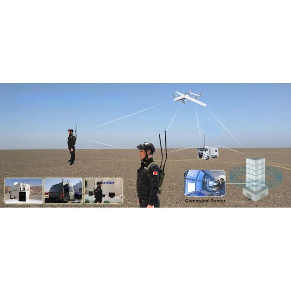 MB33 Portable COFDM Transmitter With 1428-1448MHz Frequency Range And 90Mbps Peak Rate