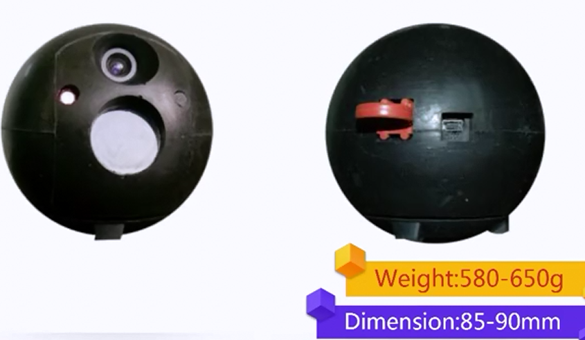 360 Rotating Automatically 85-90mm Surveillance Ball
