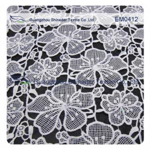 China Embroidery Lace Fabric for garment,ladies dress,wedding dress on sale