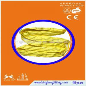 Quality Large Load Capcacity Wire Rope Sling 1-100m Length Flat Lifiting Eye for sale