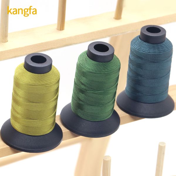 Sample of Eco-Friendly Boho 210D Polyester Thread for Hand Woven Sewing Machine Usage