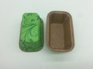 Quality Custom Ovenable Paper Baking Molds , Disposable Loaf Pans For Baking Home Cookie for sale