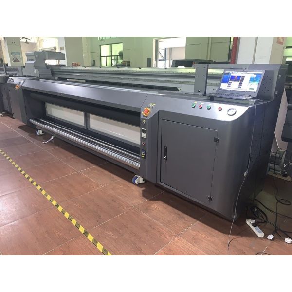 Ricoh Gen5i Head UV Roll To Roll Printer , 3.2m Hybrid UV Printer