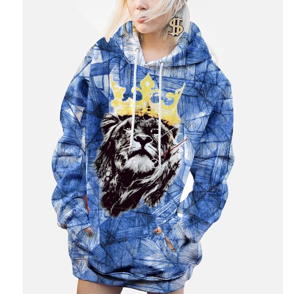 Factory Impresora 3D Sublimation Printed Men's Sublima o Hoodies