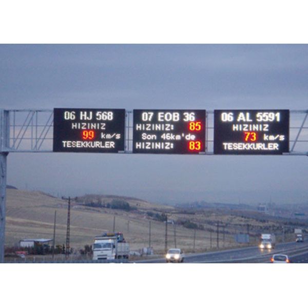 P6.25 Outdoor Traffic LED Display Road Side Information LED Board