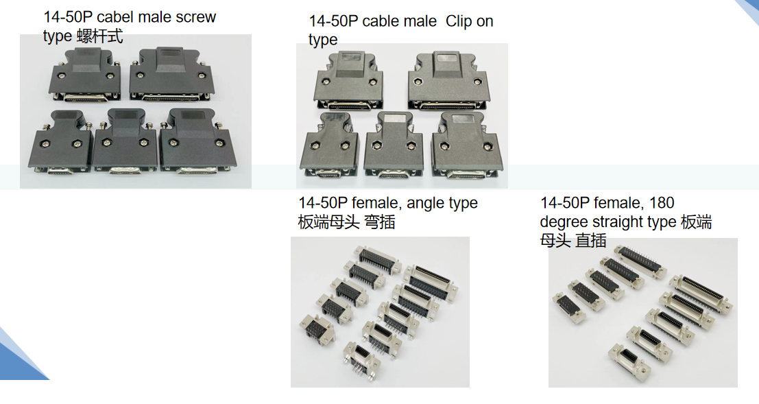 Quality SM14J 14K 20J20K26J26K50J50K SM-6PIN 10PIN D-SUB 9P 15P 25P seriers goods for sale