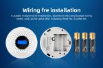 Combination Smoke And Carbon Monoxide Detector With Display Smoke CO Alarm