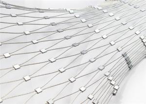 Quality High Strength Wire Rope Mesh Stainless Steel Breaking Resistant For Playground for sale