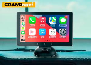 China Windshield Mounting Portable Wireless Carplay Smart Screen Wireless Carplay Android Auto on sale