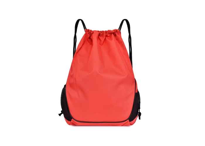 Quality Personalized Lightweight Polyester Drawstring Backpack With Adjustable Straps for sale