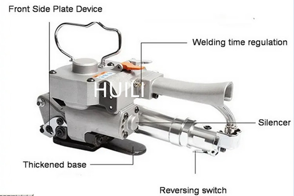 Pneumatic strapping machine suitable for PP PET belt automatic strapping machine and handheld strapping machine