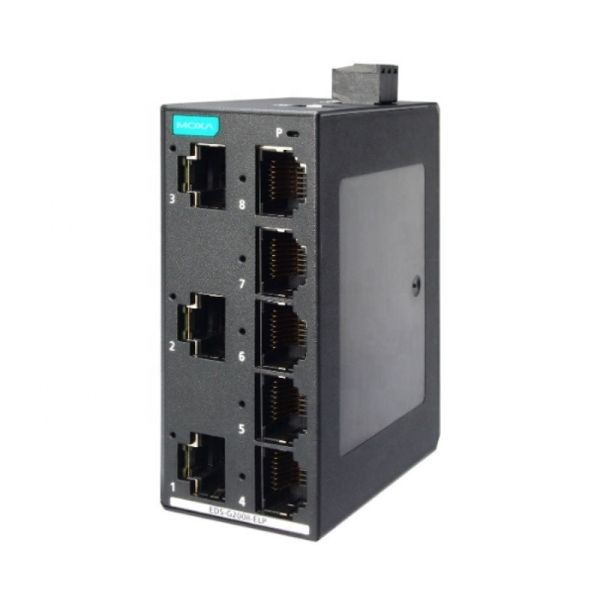 EDS-G2008-ELP Series 8-port Entry-level Unmanaged Full Gigabit Ethernet Switches