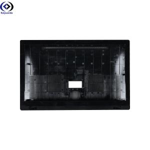 Quality Gloss Surface Black ABS Injection Molding Components For Computer Back Shell for sale