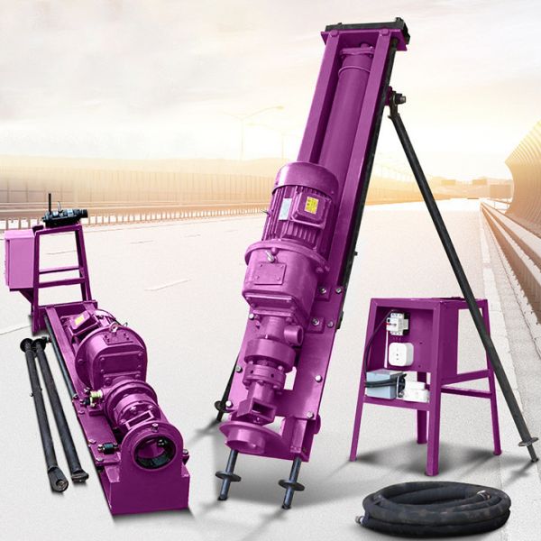 Portable Drilling Rig Depth35m Horizontal Directional Drilling Machine Tunnel Hydraulic Drilling Rig