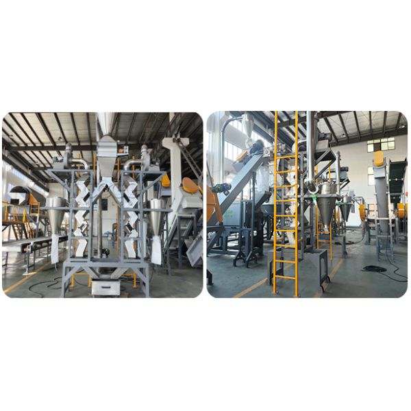 Cleaning Washing Waste Shredder Crusher Machine Recycling Line PP PE Plastic Bottles