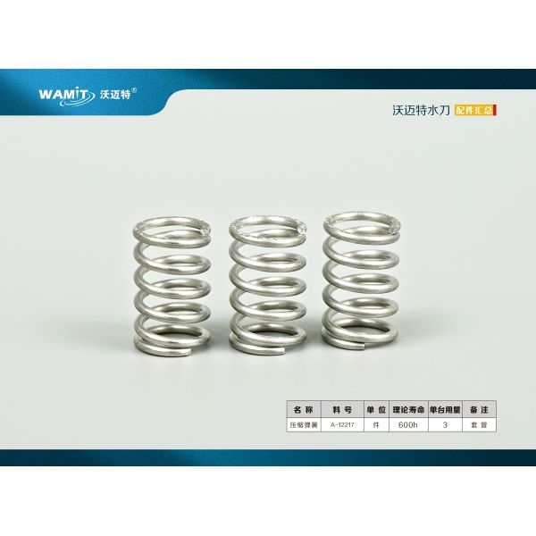 A-12217 60k Direct Drive Pump Parts Compressed spring