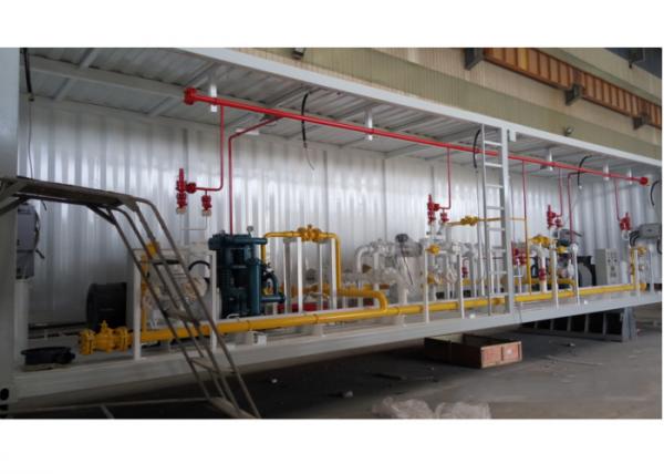 Buy 23000L Steel LPG Skid Station With Filling System And Storage Tanker at wholesale prices