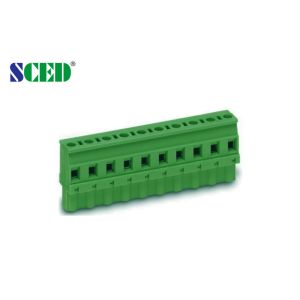 Quality Plug Plug - in Terminal Block Pitch 7.62mm 300V 18A 2P - 16P Female for sale