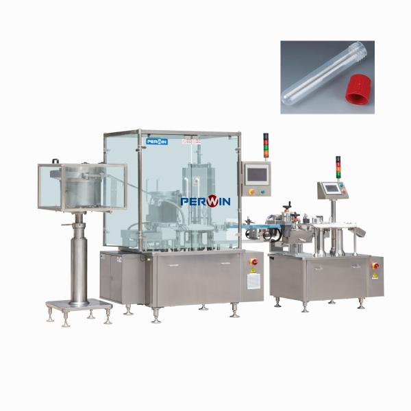 Buy Digital Control Test Tube 2 Head 3ml Aseptic Filling Machine at wholesale prices