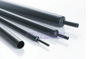 China Black Dual wall adhesive lined heat shrink polyolefin tubing W-1-SB(2X) on sale