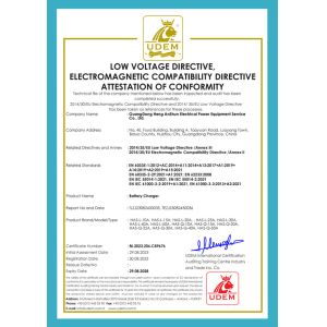 GuangDong Heng AnShun Electrical Power Equipment Service Co., Ltd. Certifications