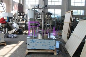 China Single unit with conveyor connection Beer Filler Machine NANQING filling valves on sale