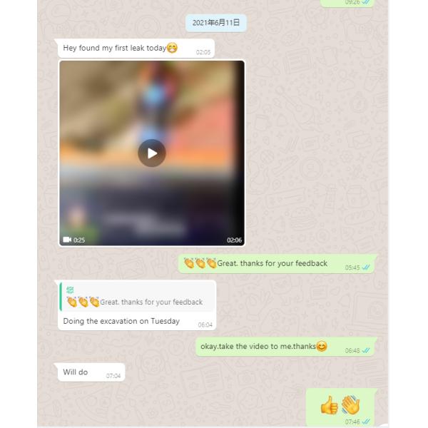 PQWT L5000 Plumbing Pipe Leak Detector For Pipes 2w CE ISO Certification