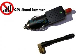 Quality Automobile Mini Cell Phone GPS Jammer Anti 1575MHz GPSL1 Tracking Cigar Lighter for sale