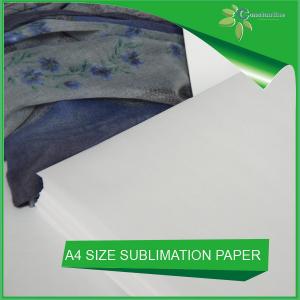 Quality A4 size 100gsm sublimation transfer paper for mugs, textile printing for sale