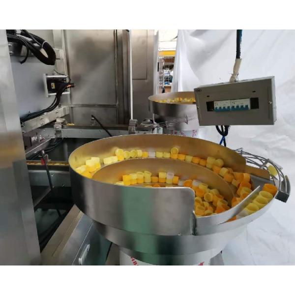 Tracking Capping Liquid Filling Production Line For Shampoo Washing Disinfectant