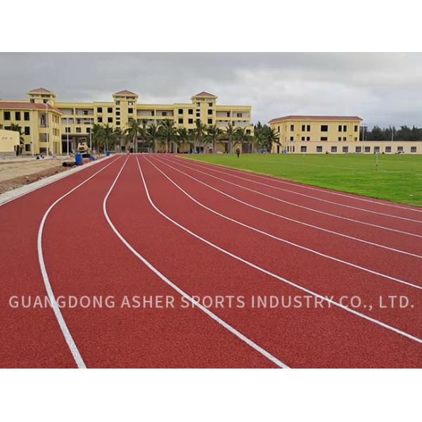 Anti UV Tartan Running Track Highly Weatherproof EPDM Material