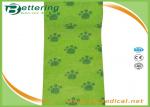 Flexible Stretch Bandage Wrap For Veterinary Pet / People With Dog Paw Printing