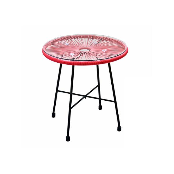 OEM ODM Round Rattan Dining Table