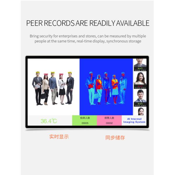 Door Temperature Measurement Camera Thermal Imaging Thermometer