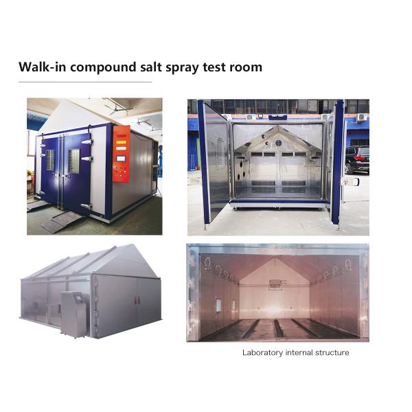 AC220V Salt Spray Test Equipment Chamber Continuous Spray / Optional Intermittent Spray